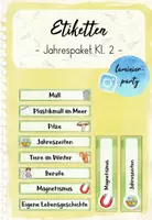 Vorschau - Anderer Materialtyp - Etiketten: Jahrespaket (Kl. 2) - Deckblatt
