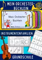 Vorschau - Arbeitsblätter - Mein Orchester-Büchlein | Musik | Grundschule - Deckblatt