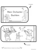 Vorschau - Arbeitsblätter - Mein Orchester-Büchlein | Musik | Grundschule - Seite 3