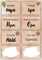 Vorschau - Mal- und Bastelvorlagen - Vatertag - Liebe im Glas - Seite 2