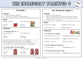 Vorschau - Arbeitsblätter - The incredibly talented s Part One - Seite 2