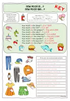 Vorschau - Arbeitsblätter - How much is - are - Seite 3