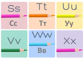 Vorschau - Bildkarten - Alphabet deutsch- ukrainisch - Seite 3