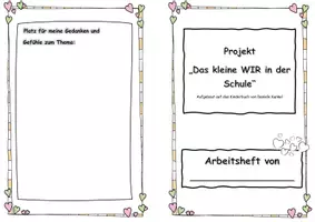 Vorschau - Arbeitsblätter - Powerpaket "Das Kleine WIR in der Schule" komplettes Projekt - Seite 1