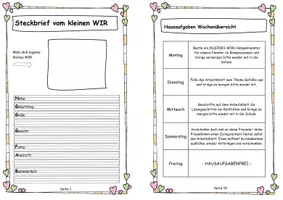 Vorschau - Arbeitsblätter - Powerpaket "Das Kleine WIR in der Schule" komplettes Projekt - Seite 2