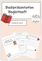 Vorschau - Arbeitsblätter - Buchpräsentation Begleitheft - Deckblatt