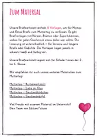 Vorschau - Arbeitsblätter - 🩷 Muttertag - Briefwerkstatt - Seite 1