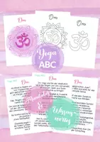 Vorschau - Unterrichtsreihen - Yoga ABC 🕉 Om - Bedeutung, Illustration & Mandalas - Deckblatt