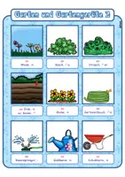 Vorschau - Arbeitsblätter - DaZ/ DaF Materialpaket 36 Nomen Garten & Gartengeräte - Seite 3