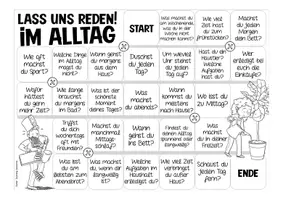 Vorschau - Spiele - TAGESABLAUF UND ALLTAG Brettspiel Deutsch Grundschule + DAZ - Sprechanlässe "Lass uns reden!" - Seite 2