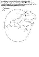 Vorschau - Mal- und Bastelvorlagen - Dino-Block für Papas oder andere wichtige Menschen - Seite 2