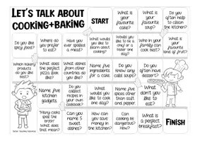 Vorschau - Spiele - COOKING AND BAKING / FOOD board game English(Let´s talk about ...) Englisch Spiel - Seite 2