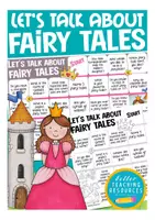 Vorschau - Spiele - FAIRY TALES board game English conversation classes / speaking (Let´s talk about ...) Englisch Spiel - Deckblatt