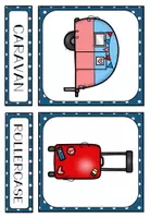 Vorschau - Präsentationen/Tafelbilder - Flashcards holidays vacation / Bildkarten Englisch Ferien Urlaub Tafelbild - Seite 2