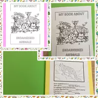 Vista previa - Presentaciones - ENDANGERED ANIMALS BOOKLET - página 1