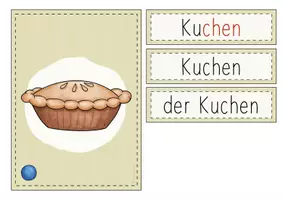 Vorschau - Fördermaterial/Inklusion - Bildkarten - Süßigkeiten (DAZ/DAF) - Seite 1