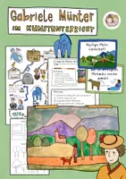 Vorschau - Stundenentwürfe - 7 Künstler:innen im Kunstunterricht, 7 fertige Kunsteinheiten, Kunst Grundschule - Seite 1