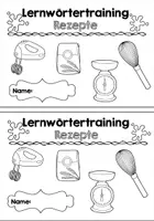 Vorschau - Arbeitsblätter - Lernwörtertraining - Vorgangsbeschreibung (Rezepte) - Seite 2