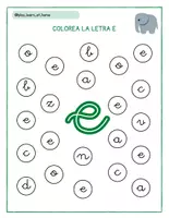 Vista previa - Unidades / Secuencias / Situaciones de Aprendizaje - Material de lectoescritura - vocales - página 2