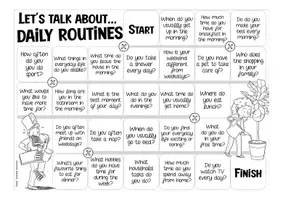 Aperçu - Feuilles d'exercices - daily routines kit pédagogique English / ESL/ anglais - Page 3