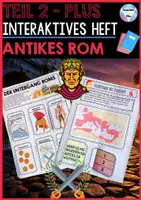 Vorschau - Unterrichtsreihen - Antikes ROM - Interaktives Heft PLUS| Sofort einsetzbar | Homeschooling | Distanzunterricht - Deckblatt