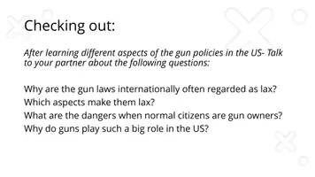 Vorschau - Arbeitsblätter - Englisch Oberstufe - USA - American Dream vs. Nightmare - Gun Laws - Seite 3