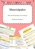 Vorschau - Arbeitsblätter - Milch und Milchprodukte - Ernährungschecker 7 - Deckblatt