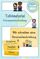 Vorschau - Poster - Tafelmaterial Personenbeschreibung - Deckblatt