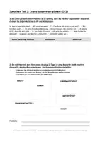 Vorschau - Anderer Materialtyp - B1 DTZ Sprechen Teil 3: Redemittel und Sprechaufgabe - Deckblatt