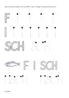 Vorschau - Arbeitsblätter - 10 Wörter schreiben und lesen. Tiere GROSSBUCHSTABEN - Seite 2