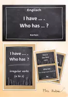 Vorschau - Spiele - Lesespiel: I have ... . Who has ...? - irregular verbs - Deckblatt