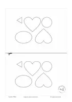 Vorschau - Arbeitsblätter - (Shapes) Bee - Bastelvorlage für den Sommer - Seite 3