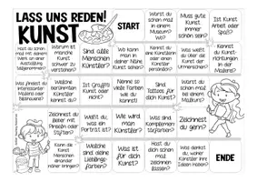 Vorschau - Spiele - KUNST Brettspiel Deutsch in der Grundschule und DAZ - Sprechanlässe "Lass uns reden!" - Seite 2