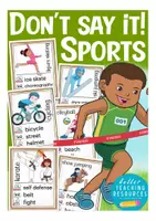 Vista previa - Juegos / Gamificación - SPORTS vocabulary game English / ESL / INGLÉS "Don´t say it" - Portada