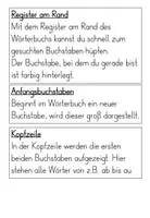 Vorschau - Präsentationen/Tafelbilder - Aufbau des Wörterbuchs - Seite 3