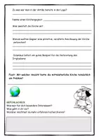 Vorschau - Arbeitsblätter - War die Erde eine Scheibe? Weltbild, Kolumbus, Mittelalter, Dokumentation, QR-Code - Seite 2