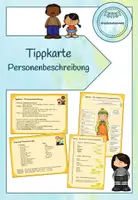 Vorschau - Merkblätter - Tippkarte Personenbeschreibung - Deckblatt