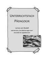 Vorschau - Arbeitsblätter - Materialpaket zu den Lerntheorien (klassische/ operante Konditionierung, Modelllernen) EF Pädagogik 2.Halbjahr - Seite 1