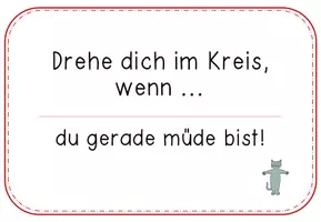 Vorschau - Spiele - Bewegungslesespiel ohne Zusatzmaterial - Seite 3