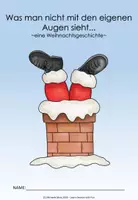 Vorschau - Stationenlernen - Weihnachtsgeschichte mit Arbeitsblättern zum Leseverständnis, Schreibanlass, Kasus - Seite 1