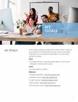 Vorschau - Unterrichtsreihen - My Goals - Seite 1