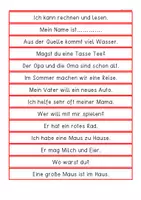 Vorschau - Arbeitsblätter - Sätze mit dem Grundwortschatz - 1. Klasse - Seite 3