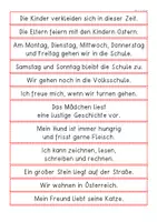 Vorschau - Arbeitsblätter - Sätze mit dem Grundwortschatz - 2. Klasse - Seite 2