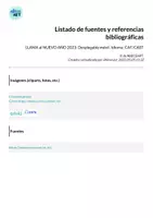 Vista previa - Manualidades / Dibujos para colorear - LLAMA al NUEVO AÑO 2023: Desplegable móvil. Idioma: CAT/CAST - página 1