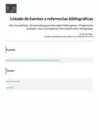 Vista previa - Hojas de trabajo - Ask me anything: 12 interesting questions about Video games / Pregúntame cualquier cosa: 12 preguntas interesantes sobre videojuegos - página 1