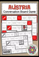 Vista previa - Hojas de trabajo - AUSTRIA - Conversation Board Game - Portada