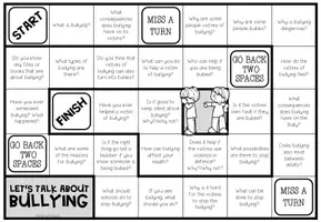 Vista previa - Hojas de trabajo - BULLYING - Conversation Board Game - página 2