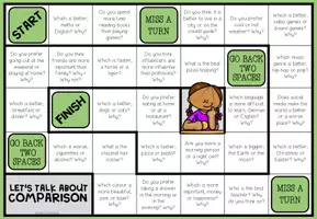 Vista previa - Juegos / Gamificación - COMPARISON - Conversation Board Game - página 1