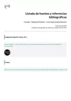 Vista previa - Unidades / Secuencias / Situaciones de Aprendizaje - Canada - National Anthem - Listening Comprehension - página 2