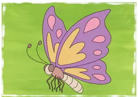 Vorschau - Stundenentwürfe - Materialpaket - Schmetterling Klasse 2, 3 - Deckblatt